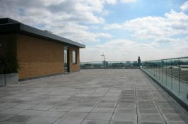 city roof terrace